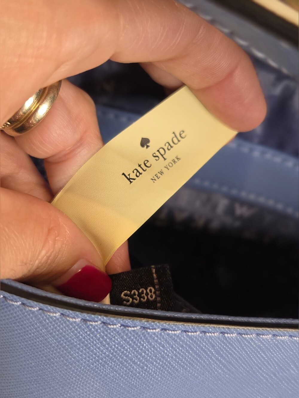 Kate Spade Laurel Way Mini Alisanne Tricolor Crossbody Bag - Picture 10 of 13